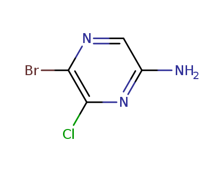 5-BROMO-6-CHLOROPYRAZIN-2-AMINE