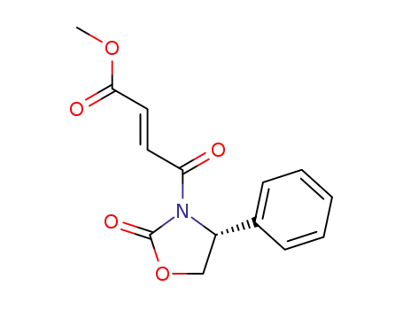 (R,E)-methyl 4-oxo-4-(2-oxo-4-phenyloxazolidin-3-yl)but-2-enoate