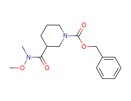 benzyl 3-[methoxy(methyl)carbamoyl]piperidine-1-carboxylate