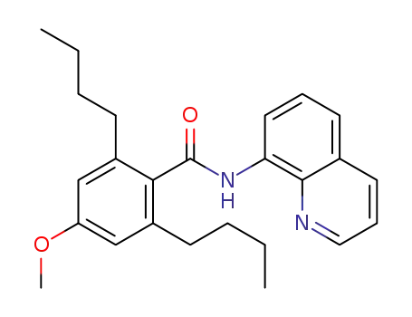 2,6-dibutyl-4-methoxy-N-(quinolin-8-yl)benzamide