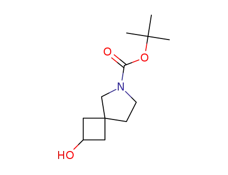 Molecular Structure of 1239319-91-5 (N-BOC-6-azaspiro[3.4]octan-2-ol)