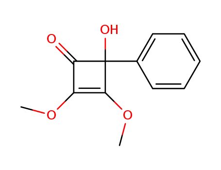 2-Cyclobuten-1-one, 4-hydroxy-2,3-dimethoxy-4-phenyl-