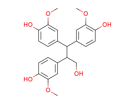 4,4',4''-(3-hydroxypropane-1,1,2-triyl)tris(2-methoxyphenol)