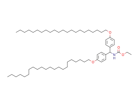 Molecular Structure of 1394992-05-2 (ethyl [bis-(4-docosoxyphenyl)methyl]carbamate)