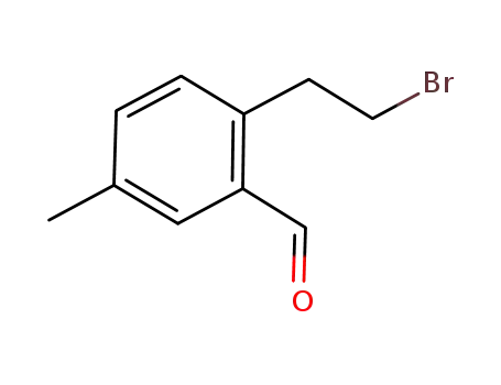 2-(2-bromoethyl)-5-methylbenzaldehyde