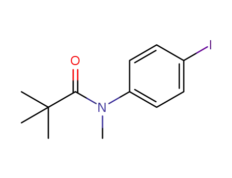 Molecular Structure of 1366392-16-6 (N-(4-iodophenyl)-N-methylpivalamide)