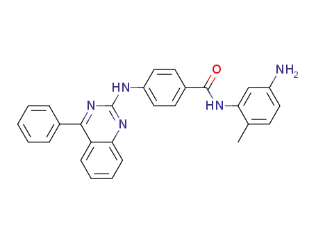 N-(5-amino-2-methylphenyl)-4-[(4-phenylquinazolin-2-yl)amino]benzamide
