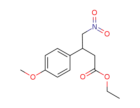 ethyl 3-(4-methoxyphenyl)-4-nitrobutanoate
