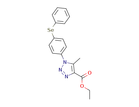 ethyl 5-methyl-1-(4-(phenylselanyl)phenyl)-1H-1,2,3-triazole-4-carboxylate