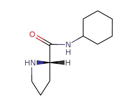 2-Pyrrolidinecarboxamide, N-cyclohexyl-, (S)-