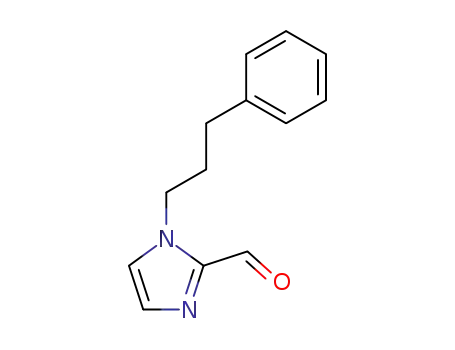 Molecular Structure of 169378-51-2 (1H-Imidazole-2-carboxaldehyde, 1-(3-phenylpropyl)-)