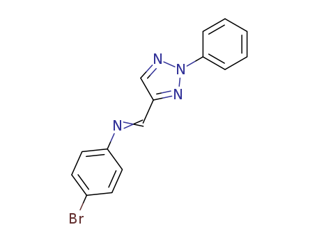 Benzenamine, 4-bromo-N-[(2-phenyl-2H-1,2,3-triazol-4-yl)methylene]-