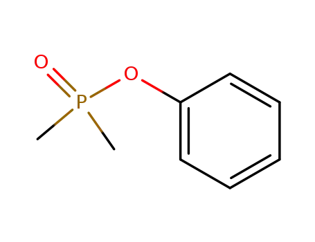 Molecular Structure of 57244-61-8 (Phosphinic acid, dimethyl-, phenyl ester)