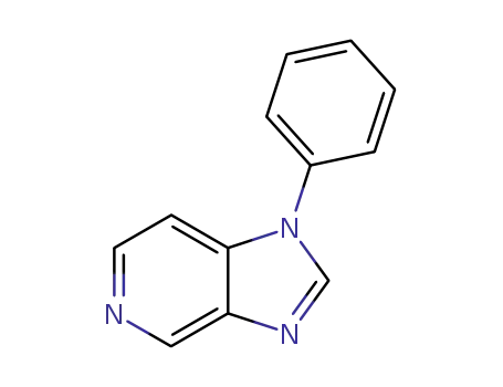 Molecular Structure of 61532-35-2 (1-phenyl-1H-imidazo[4,5-c]pyridine)