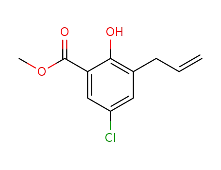 methyl 3-allyl-5-chloro-2-hydroxybenzoic acid