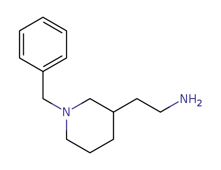 Molecular Structure of 1083181-70-7 (2-(1-Benzylpiperidin-3-yl)ethanamine)