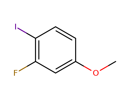 3-(fluoro)-4-iodoanisole cas no.458-51-5 0.98