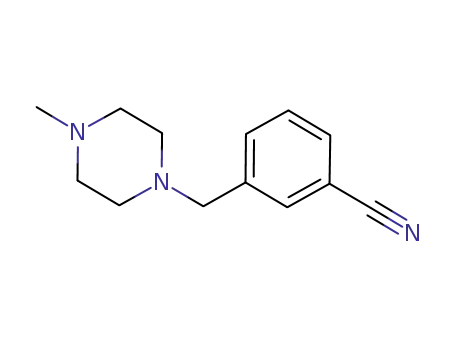 Molecular Structure of 859850-90-1 (3-[(4-METHYLPIPERAZIN-1-YL)METHYL]BENZONITRILE)