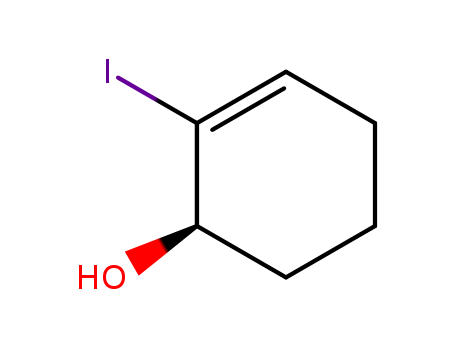 2-Cyclohexen-1-ol, 2-iodo-, (1R)-
