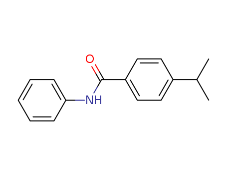Benzamide,4-(1-methylethyl)-N-phenyl- cas  15088-90-1