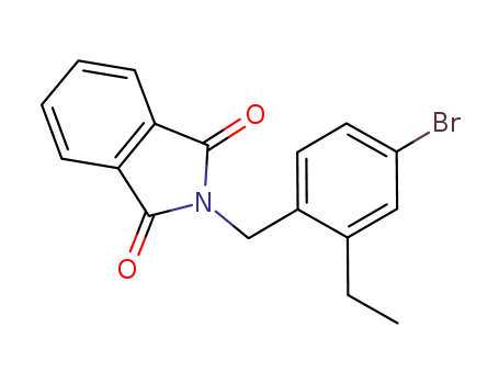 1H-Isoindole-1,3(2H)-dione, 2-[(4-bromo-2-ethylphenyl)methyl]-