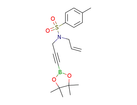 N-allyl-N-(3-pinacolborylprop-2-yn-1-yl) toluenesulfonamide
