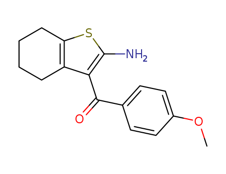 Methanone, (2-aMino-4,5,6,7-tetrahydrobenzo[b]thien-3-yl)(4-Methoxyphenyl)-