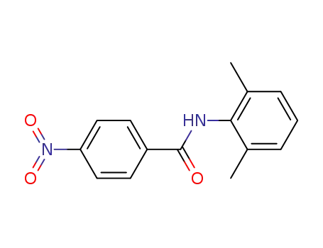 Molecular Structure of 64594-44-1 (N-(2,6-dimethylphenyl)-4-nitrobenzamide)