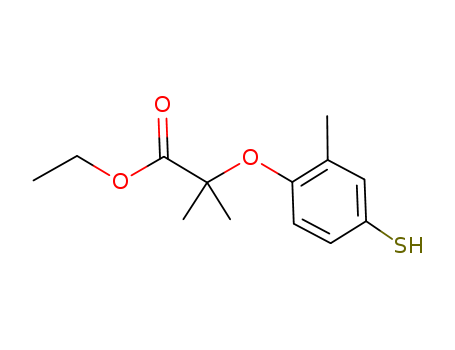 ethyl 2-methyl-2-(2-methyl-4-sulfanyl-phenoxy)propanoate