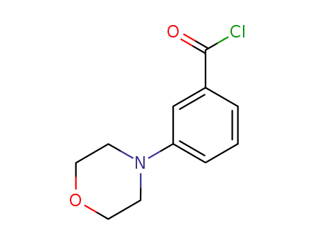 3-morpholinobenzoyl chloride