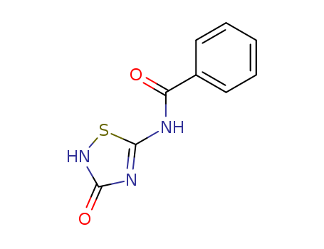 Benzamide, N-(2,3-dihydro-3-oxo-1,2,4-thiadiazol-5-yl)-