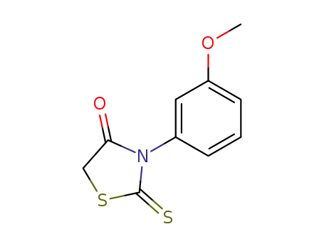 4-Thiazolidinone, 3-(3-methoxyphenyl)-2-thioxo-