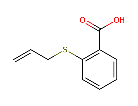 Molecular Structure of 17839-66-6 (2-(prop-2-en-1-ylsulfanyl)benzoic acid)