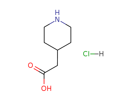 2-(piperidin-4-yl)acetic acid hydrochloride