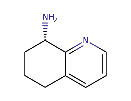 Molecular Structure of 369656-57-5 (8-Quinolinamine,5,6,7,8-tetrahydro-,(8S)-(9CI))