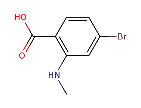 4-BroMo-2-MethylaMino-benzoic acid