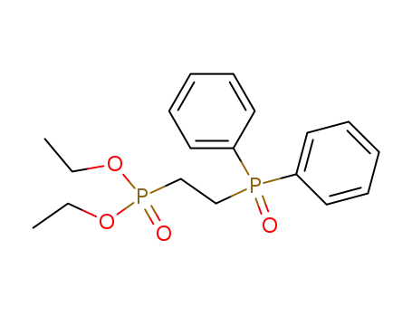 Phosphonic acid, [2-(diphenylphosphinyl)ethyl]-, diethyl ester