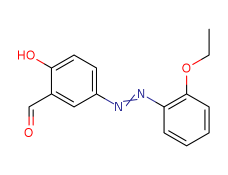 Benzaldehyde, 5-[(2-ethoxyphenyl)azo]-2-hydroxy-