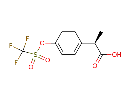 (R)-2-[4-[[(trifluoromethyl)sulfonyl]oxy]phenyl]propanoic Acid