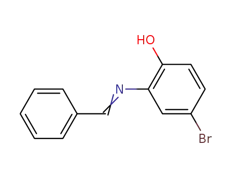 2-benzylidenamino-4-bromo-phenol