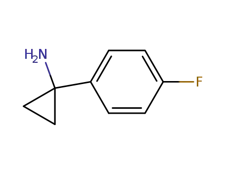 Molecular Structure of 474709-83-6 (1-(4-FLUORO-PHENYL)-CYCLOPROPYLAMINE)