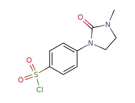 Molecular Structure of 392691-83-7 (4-(3-methyl-2-oxoimidazolidin-1-yl)benzene-1-sulfonyl chloride)