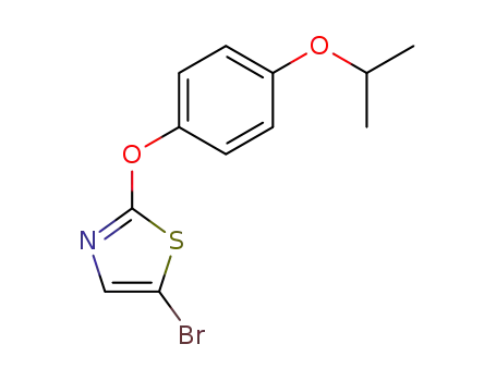 Thiazole, 5-bromo-2-[4-(1-methylethoxy)phenoxy]-