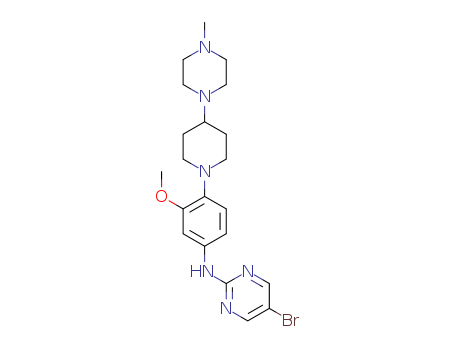 5-bromo-N-{3-methoxy-4-[4-(4-methylpiperazin-1-yl)piperidin-1-yl]phenyl}pyrimidin-2-amine