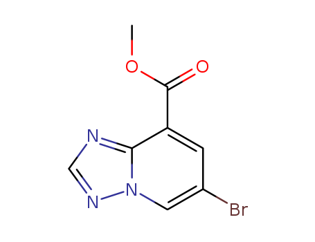 6-BROMO-[1,2,4]TRIAZOLO[1,5-A]PYRIDINE-8-CARBOXYLIC ACID METHYL ESTER