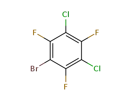 Molecular Structure of 24812-13-3 (1-BROMO-3,5-DICHLORO-2,4,6-TRIFLUOROBENZENE)