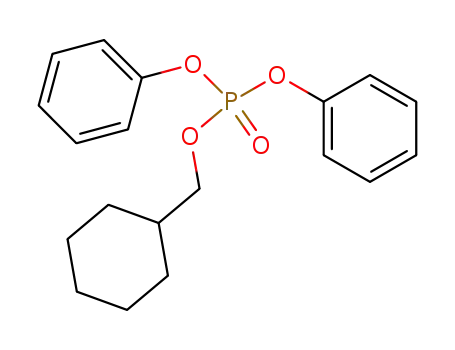 Phosphoric acid, cyclohexylmethyl diphenyl ester