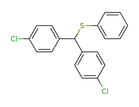 Benzene, 1,1'-[(phenylthio)methylene]bis[4-chloro-