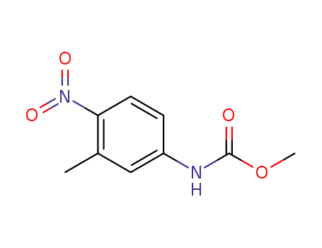 Molecular Structure of 104478-90-2 (methyl (3-methyl-4-nitrophenyl)carbamate)