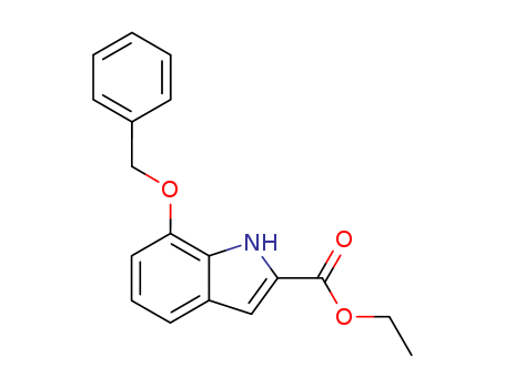 ethyl 7-(benzyloxy)-1H-indole-2-carboxylate